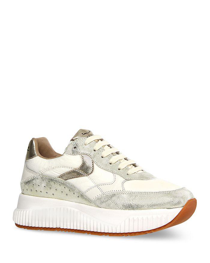 Voile Blanche Women's Ana Fresh Almond Toe Sneakers