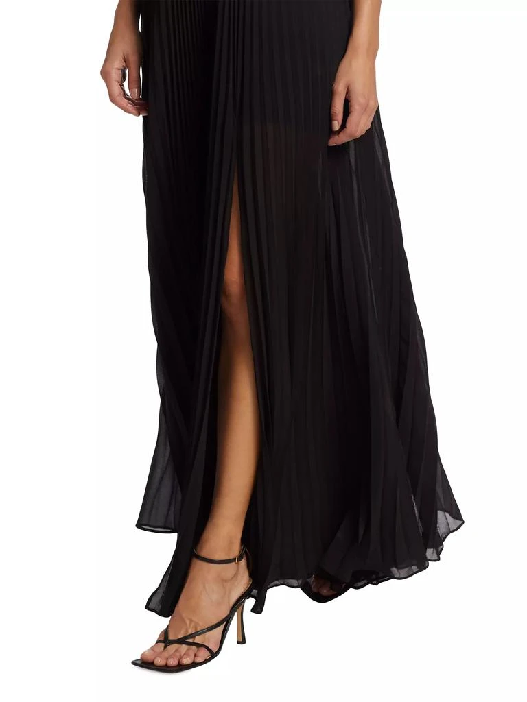 AMUR Janet Halterneck Cut Out Gown 6