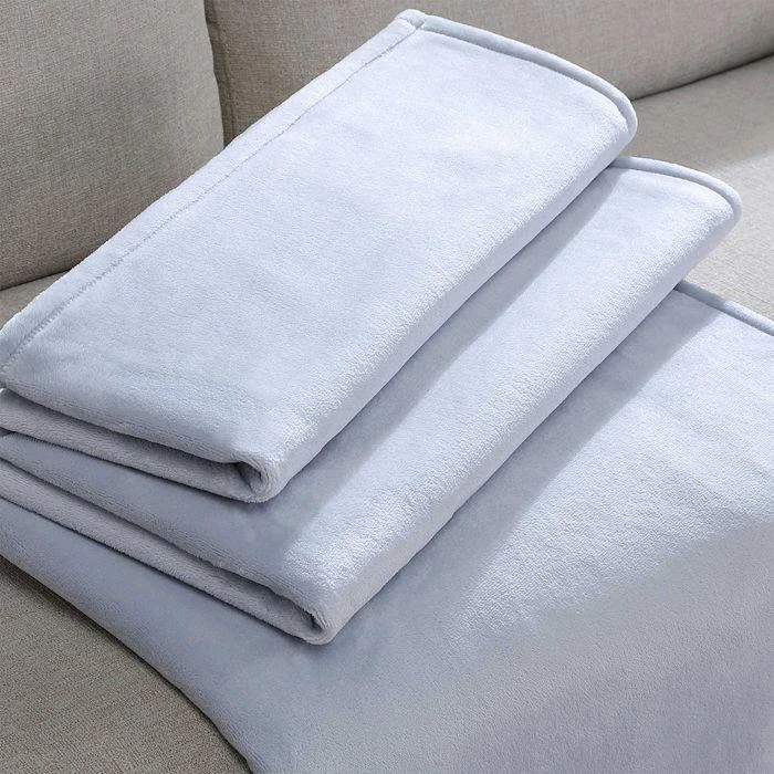 Calvin Klein Core Plush Solid Bed Blanket 2