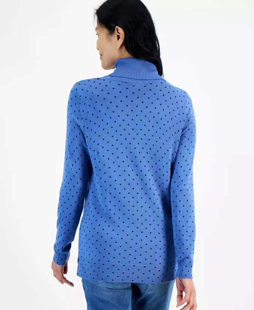 Style & Co Women's Printed Turtleneck Sweater, Created for Macy's 2
