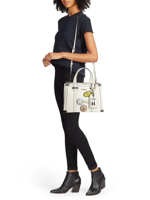 Karl Lagerfeld Paris Marselle Satchel Bag 2