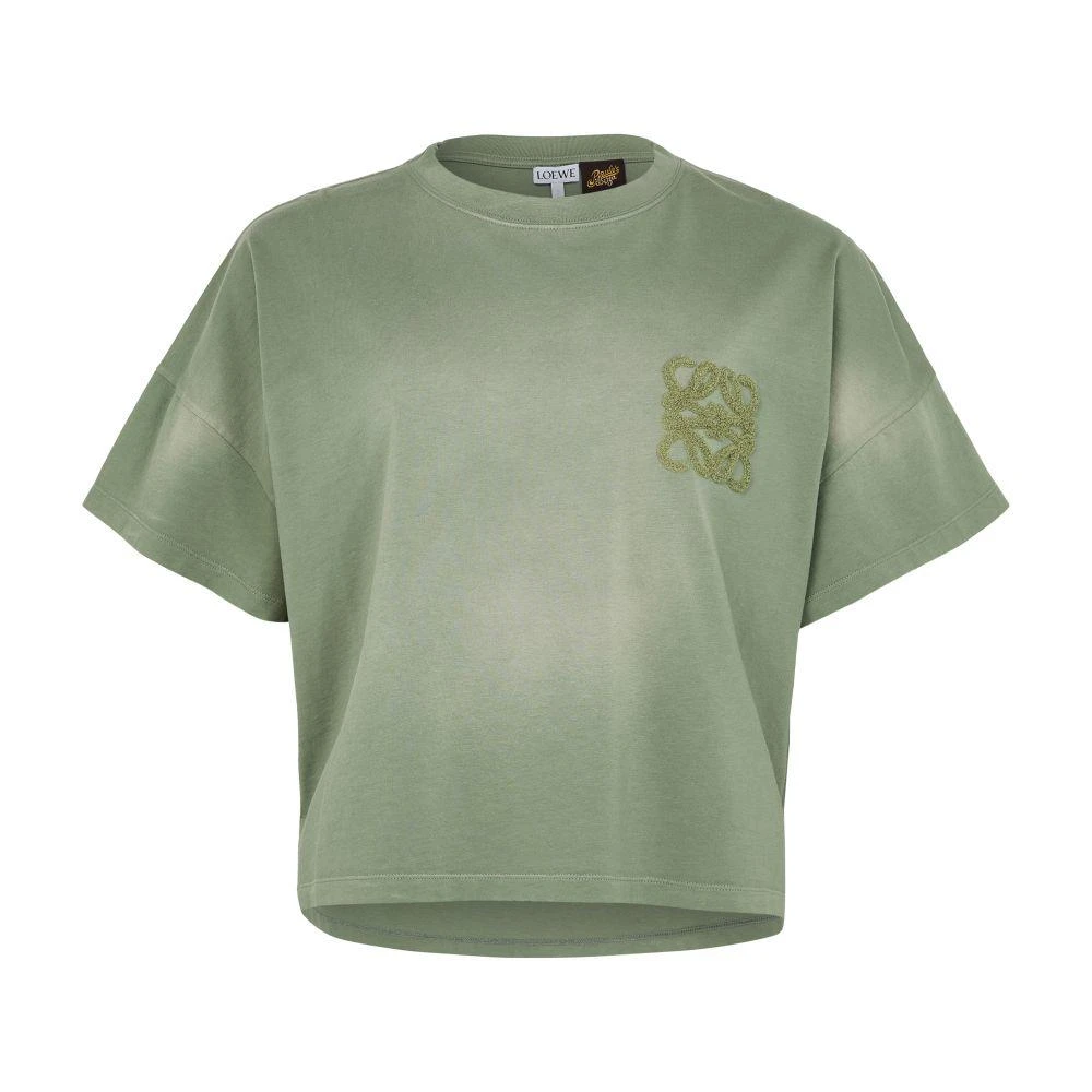 Loewe Cropped cotton t-shirt 7