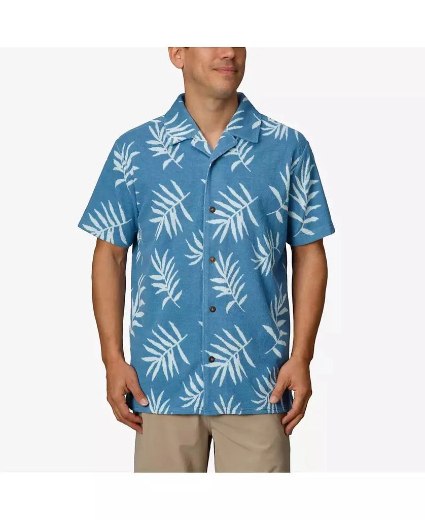 Reef Men's Kenji Knit Short Sleeve Button Up Shirt 1