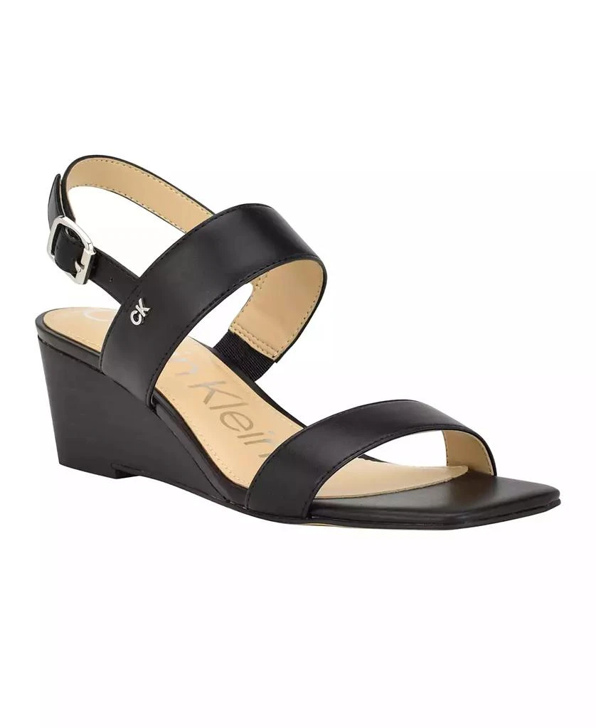 Women's Kayor Strappy Open Toe Wedge Sandals  On Sale Now with Up to 81%  Off | Discover Exclusive Deals & Savings at BeyondStyle  Authentic Calvin  Klein shoe|women's fashion, shoes &