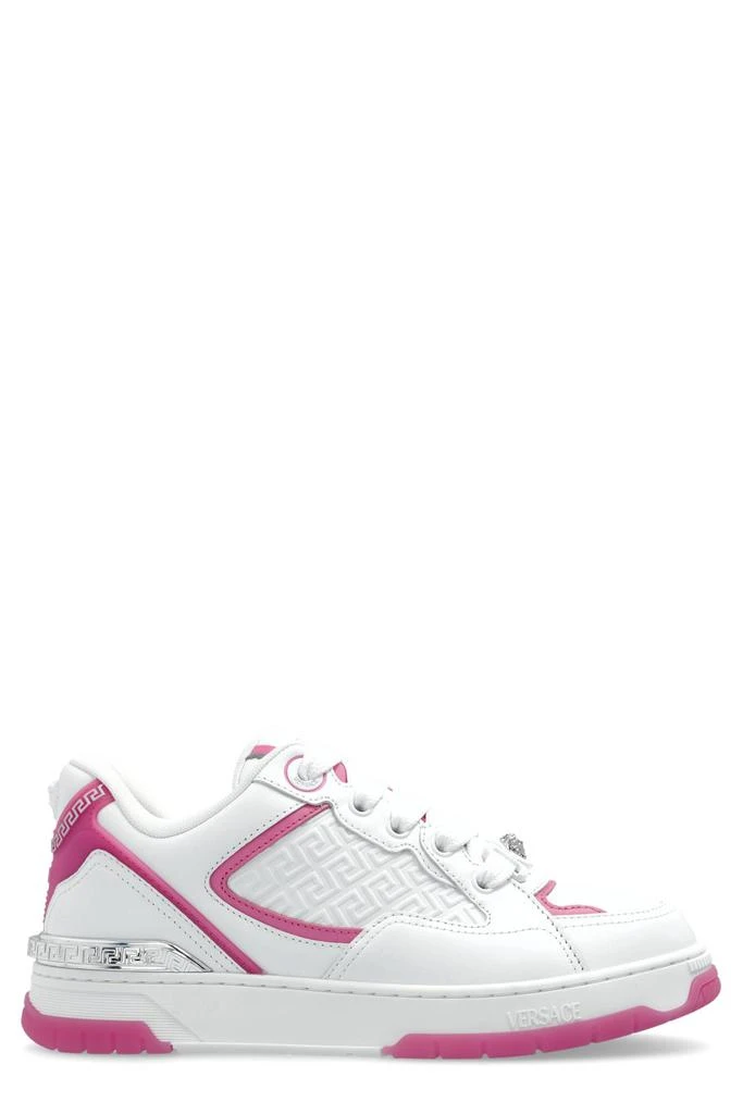 Versace Versace Logo Detailed Lace Up Sneakers 1
