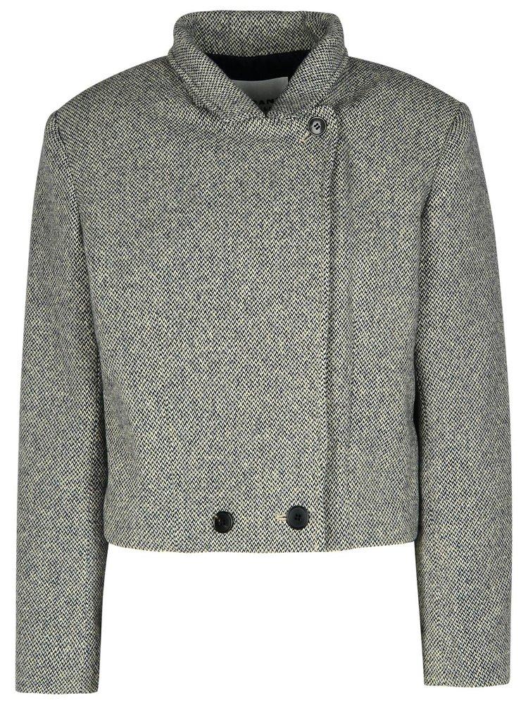 Isabel Marant Étoile Isabel Marant Étoile Cassidy Long-Sleeved Double-Breasted Jacket