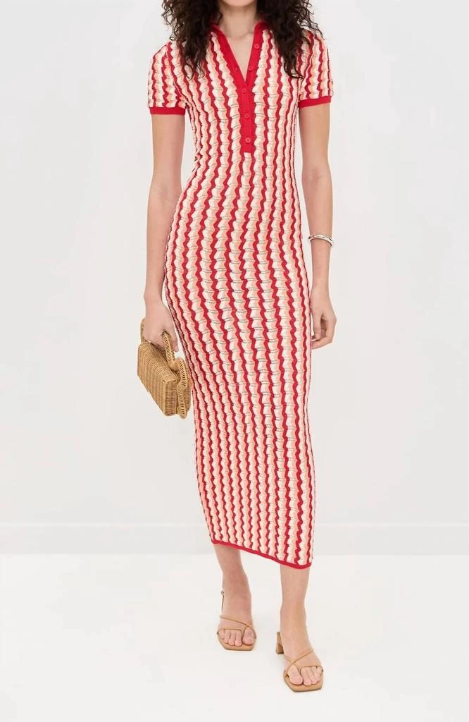 Ronny Kobo - Quinlan Knit Dress On Sale Now with Up to 44% Off | Discover Exclusive Deals & Savings at BeyondStyle Authentic Ronny Kobo women > dresses > midi|1771839938|clothing|dresses |midi|patterned|red|viscose-blend|women Ronny Kobo - Quinlan Knit Dress On Sale Now with Up to 44% Off | Discover Exclusive Deals & Savings at BeyondStyle Authentic Ronny Kobo women > dresses > midi|1771839938|clothing|dresses |midi|patterned|red|viscose-blend|women