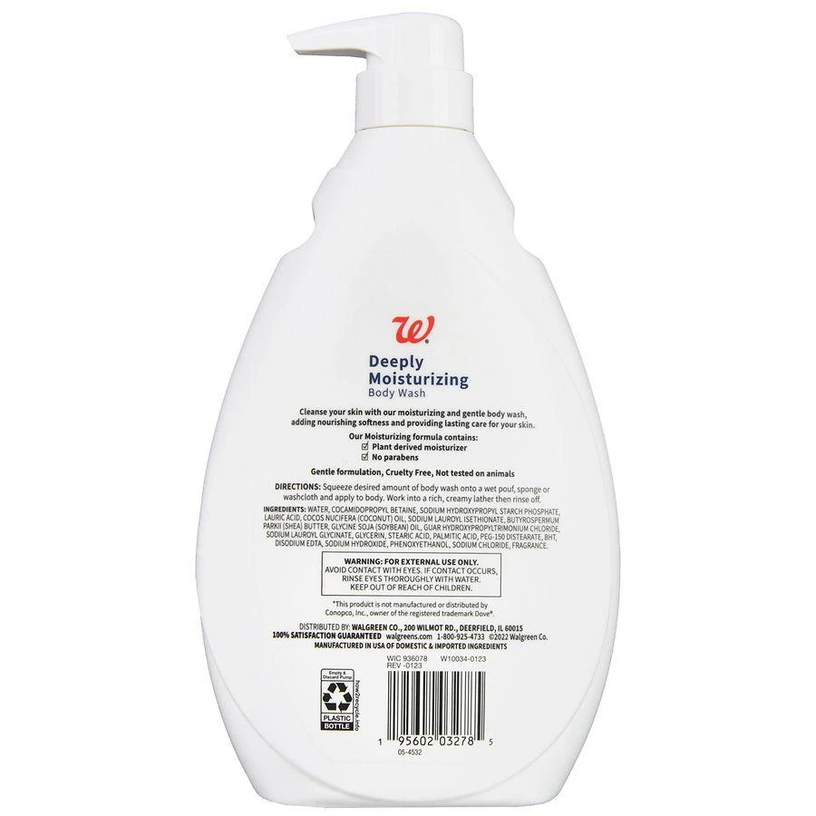 Walgreens Deeply Moisturizing Body Wash 3