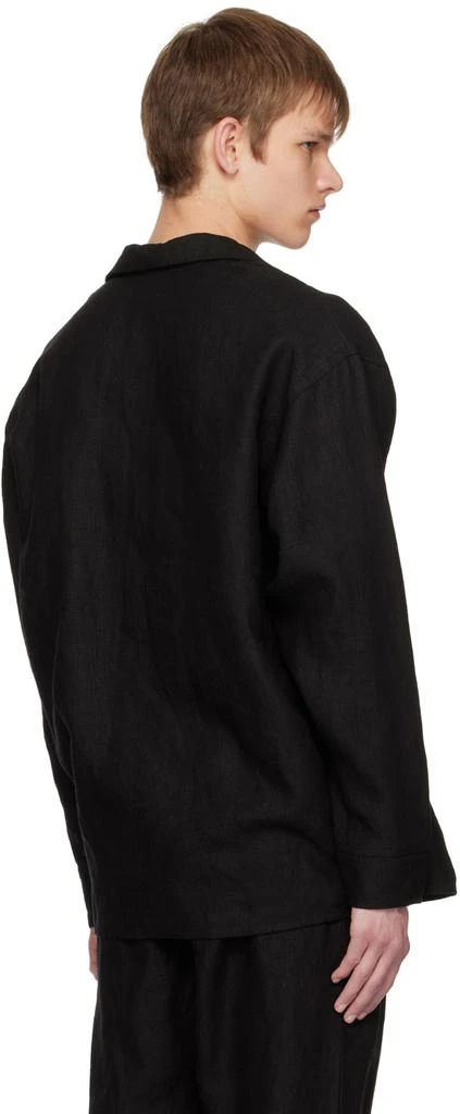 Saintwoods Black Patch Pocket Shirt 3