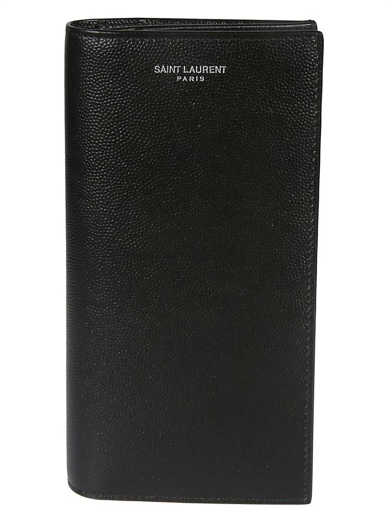 Yves Saint Laurent Logo Stand-up Billfold Wallet 1