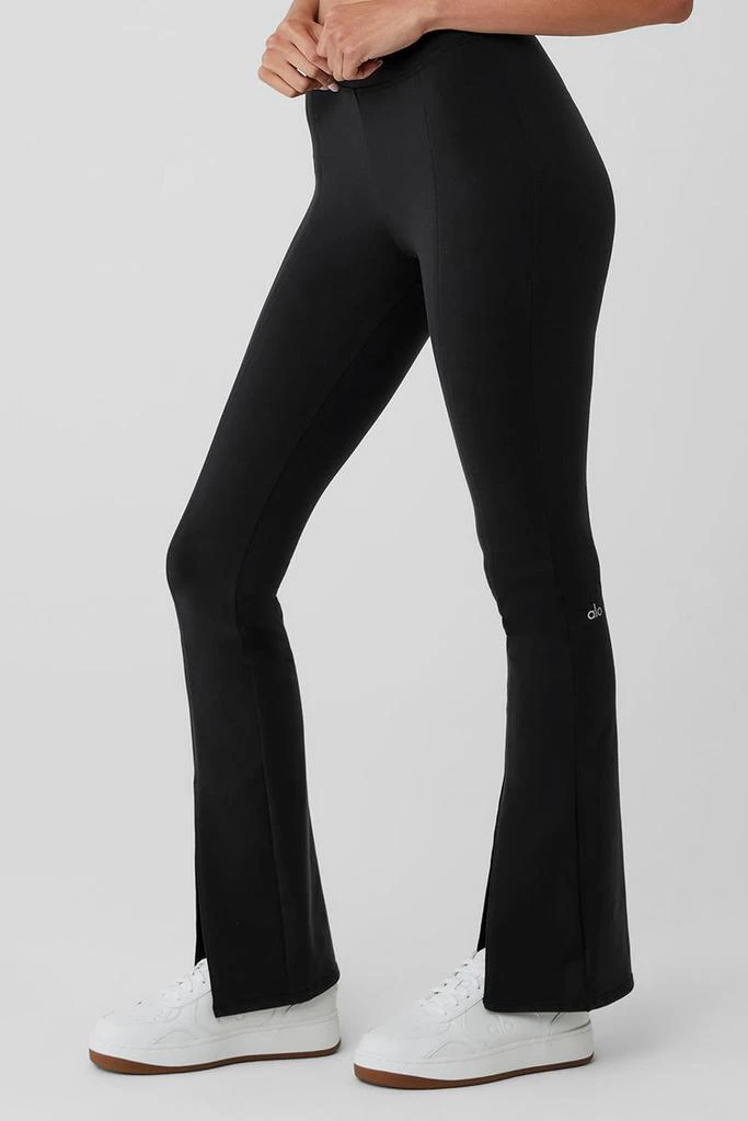 Alo Airbrush High-Waist Flutter Legging - Black 3