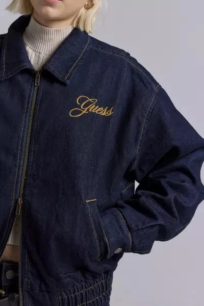 GUESS JEANS GUESS ORIGINALS Denim Bomber Jacket 2