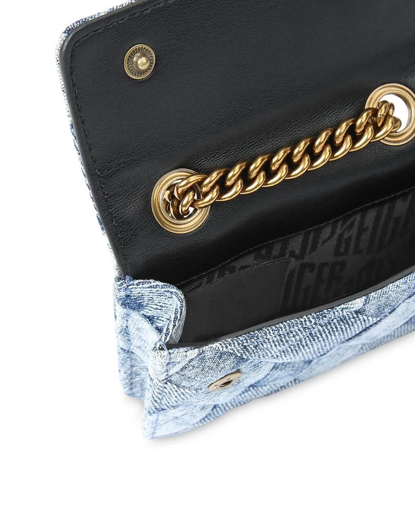 Kurt Geiger Micro Kensington Denim Crossbody Bag 3