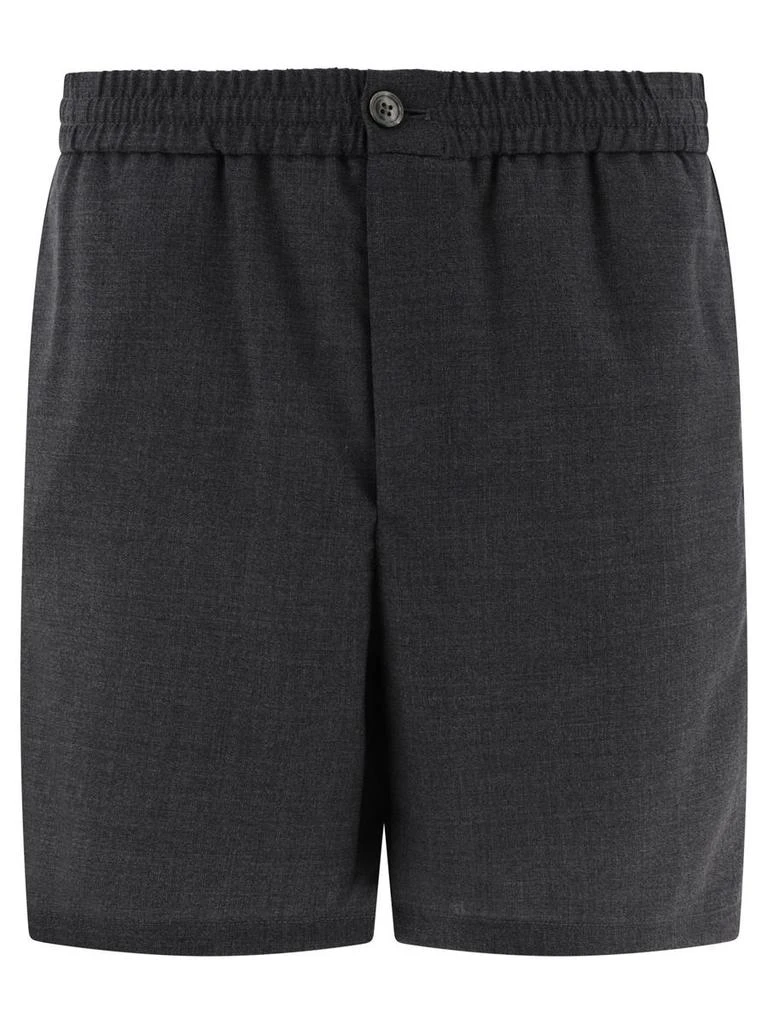 Ami Paris Ami Paris Virgin Wool Shorts 1