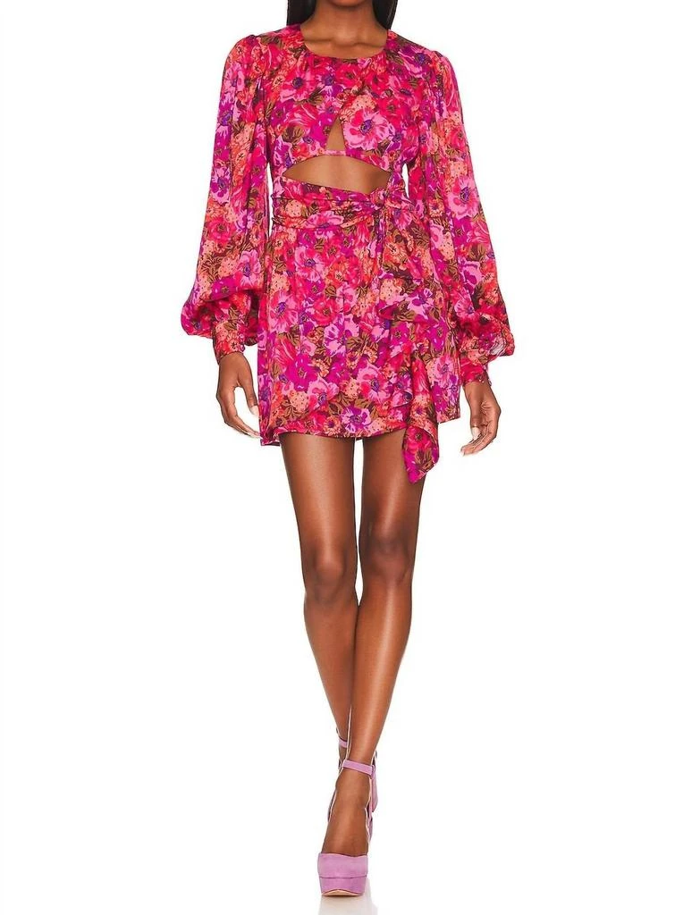 For Love & Lemons - Women's Dolly Denim Dot Mini Dress  On Sale Now with  Up to 45% Off | Discover Exclusive Deals & Savings at BeyondStyle   Authentic For Love