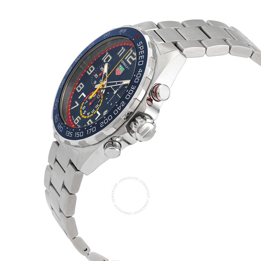 TAG Heuer Formula 1 X Red Bull Racing Special Edition Chronograph Quartz Blue Dial Men's Watch CAZ101AL.BA0842
