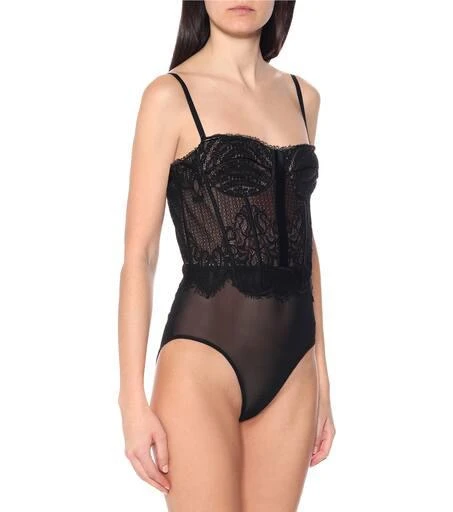 Jonathan Simkhai Lace bustier bodysuit 5