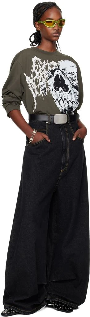 LU'U DAN Black Double XL Jeans 5