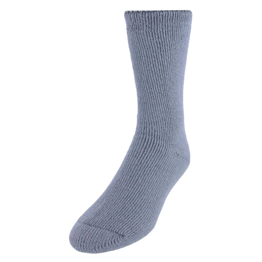 Dr. Scholl's Men's Ultimate Cozy Gripper Crew Slipper Socks (2 Pack) 2