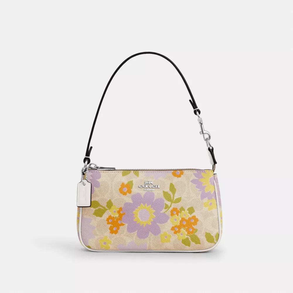Coach Nolita 19 In Signature Canvas With Floral Print