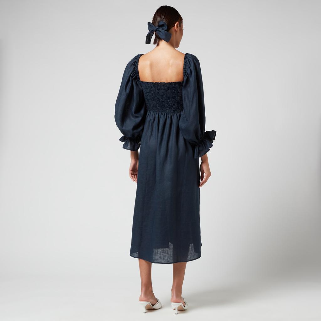 Sleeper Sleeper Atlanta Linen Midi Dress