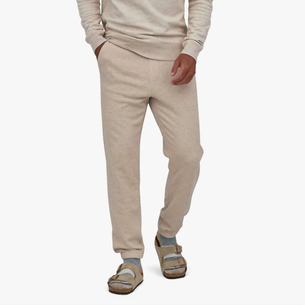 Patagonia Men's Mahnya Fleece Pants In Pumice 1