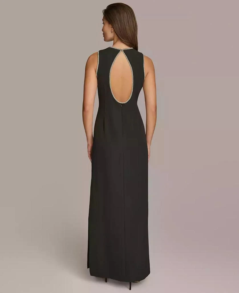 Donna Karan Women's Rhinestone Trimmed Gown 2