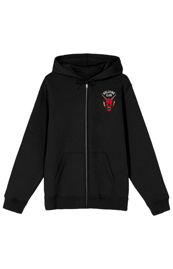 null Stranger Things Hawkins Hellfire Club Zip Up Hoodie 1