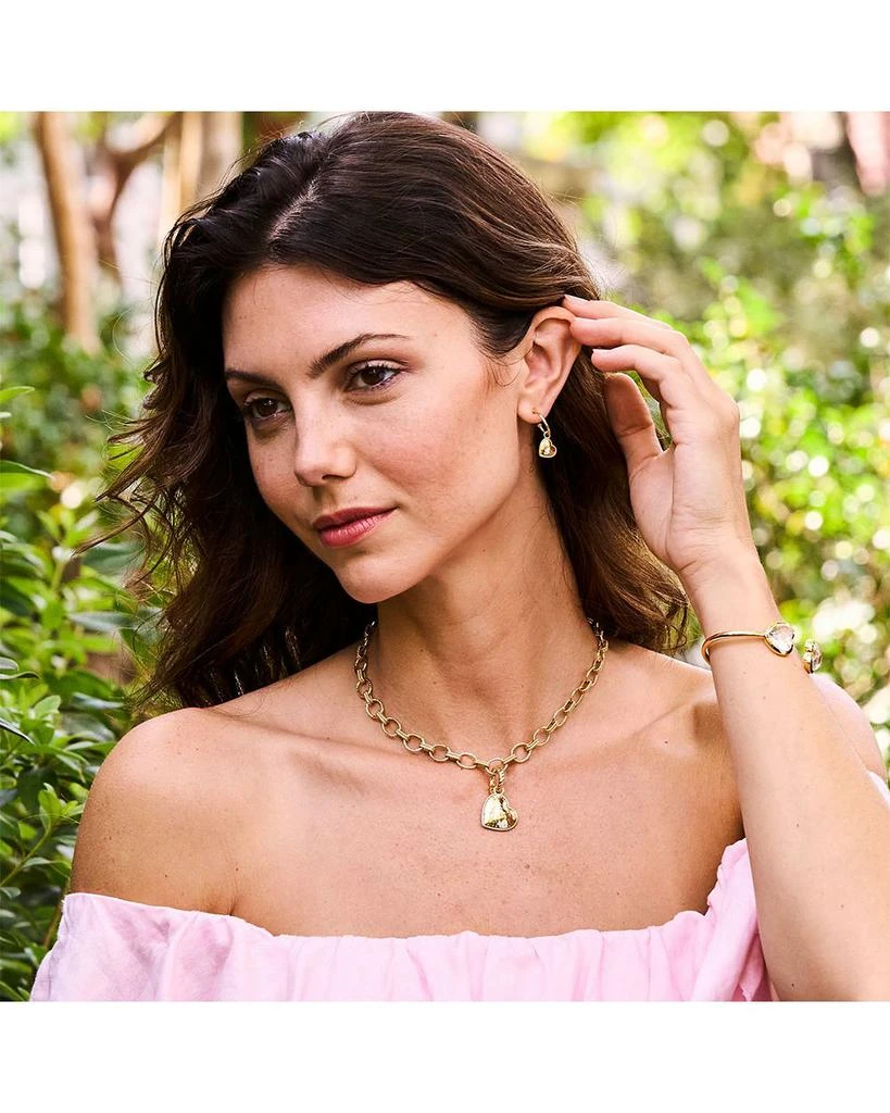 Capucine De Wulf Love Heart Pendant in 18K Gold Plated 2