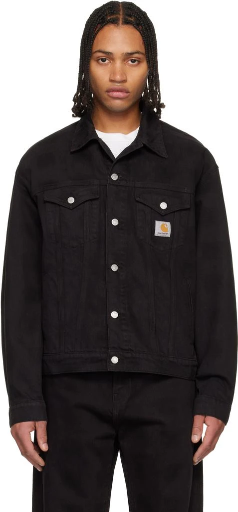 Carhartt WIP Black Everson Denim Trucker Jacket