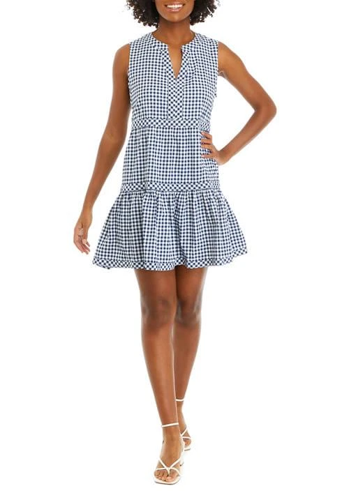 Vineyard Vines Vines Womens Harbor Tiered Dress 1