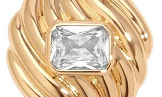 Ettika Jewelry Crystal Shell Pendant Necklace 4