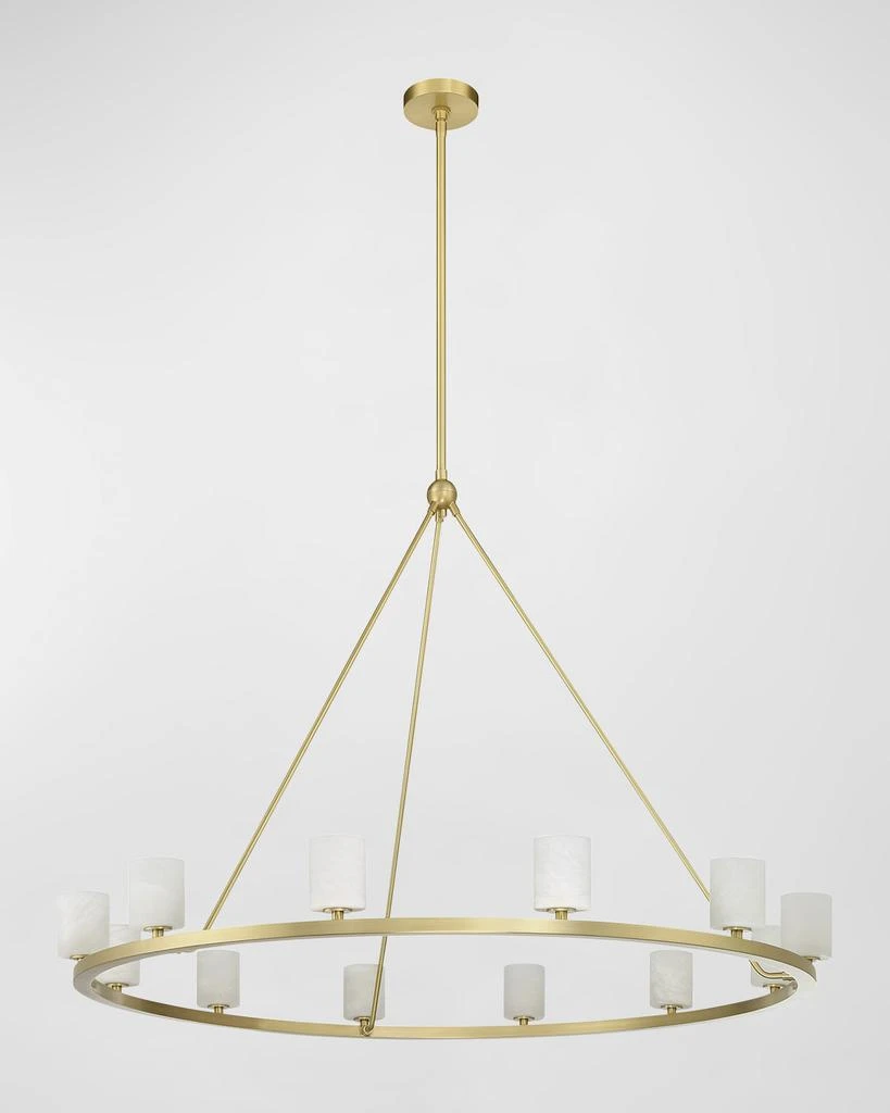Crystorama Aragon 47" Round 12-Light Chandelier 2