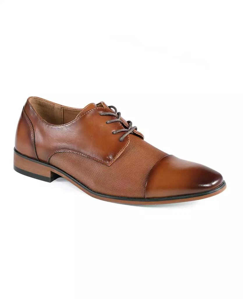 guess brown dress shoes Guess Brown Faux Leather Dress Shoes Men's 12 Wedding Groomsman Formal Business