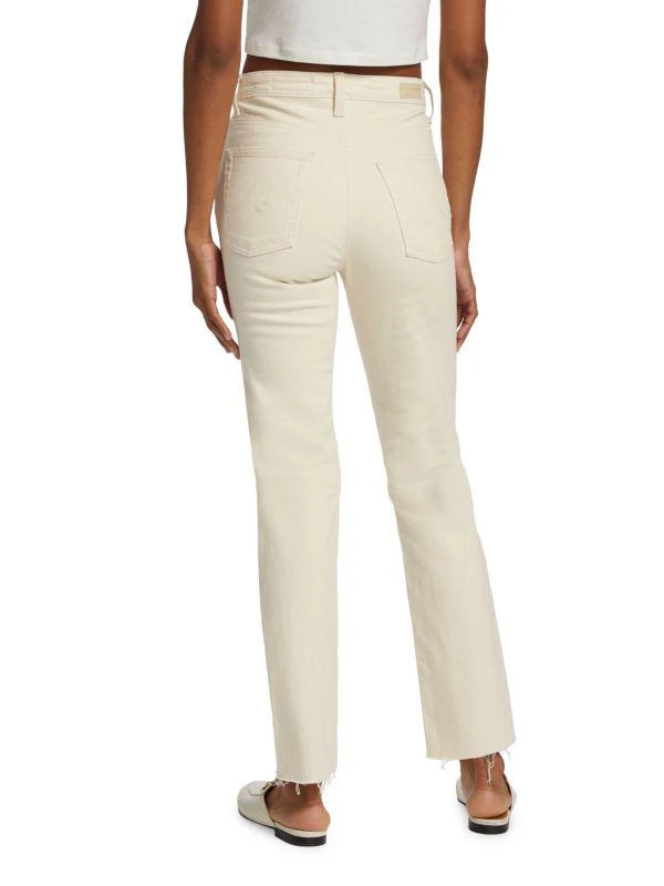 AG Jeans Saige High-Rise Straight-Leg Jeans 2