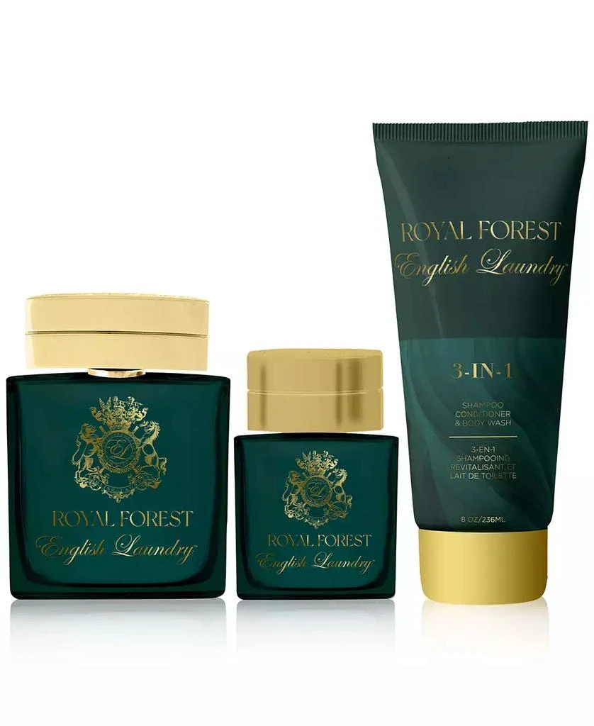 English Laundry Men's 3-Pc. Royal Forest Gift Set 2