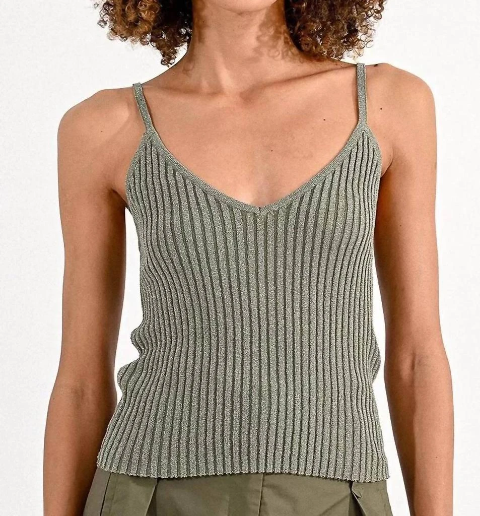 Molly Bracken Molly Bracken - RIBBED MESH TANK TOP 3