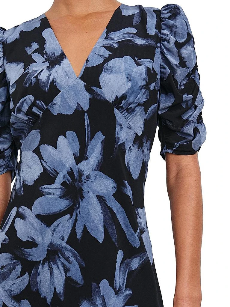 Rails Zariah Short Sleeve Floral A-Line Midi-Dress 5