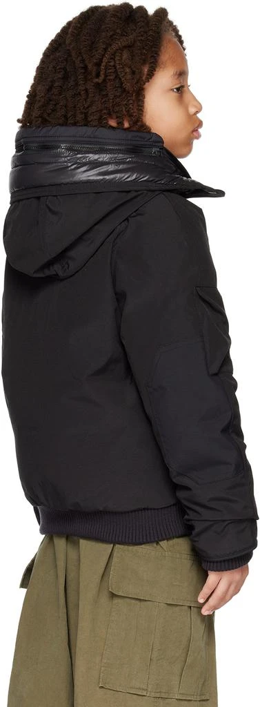Canada Goose Kids Black Chilliwack Down Bomber Jacket 3