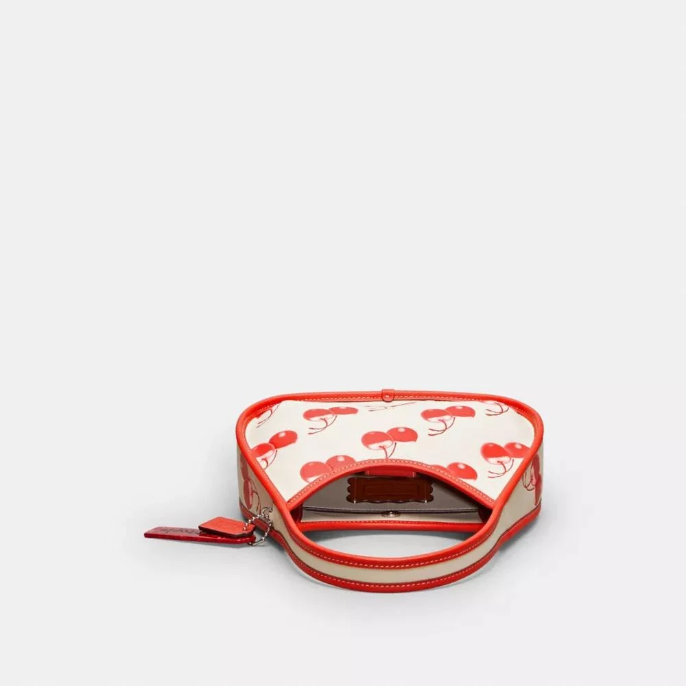 Coach Ergo Bag In Coachtopia Leather With Cherry Print 5