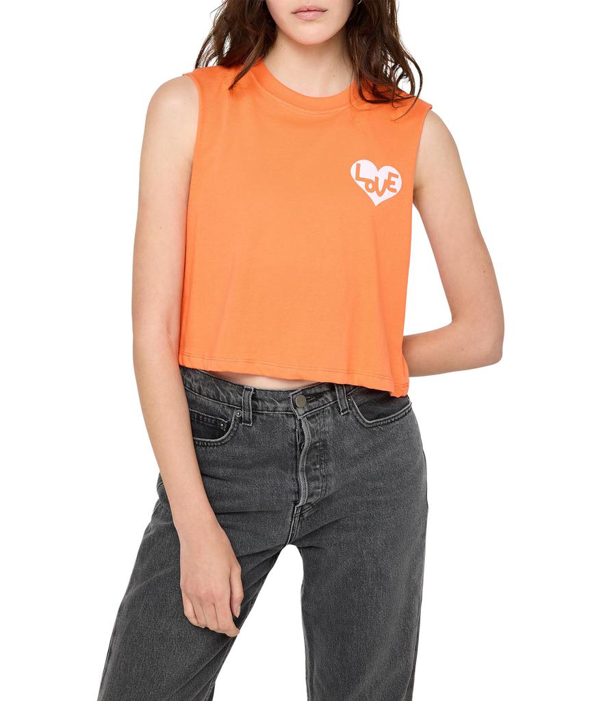 Spiritual Gangster Love Callie Crop Tank