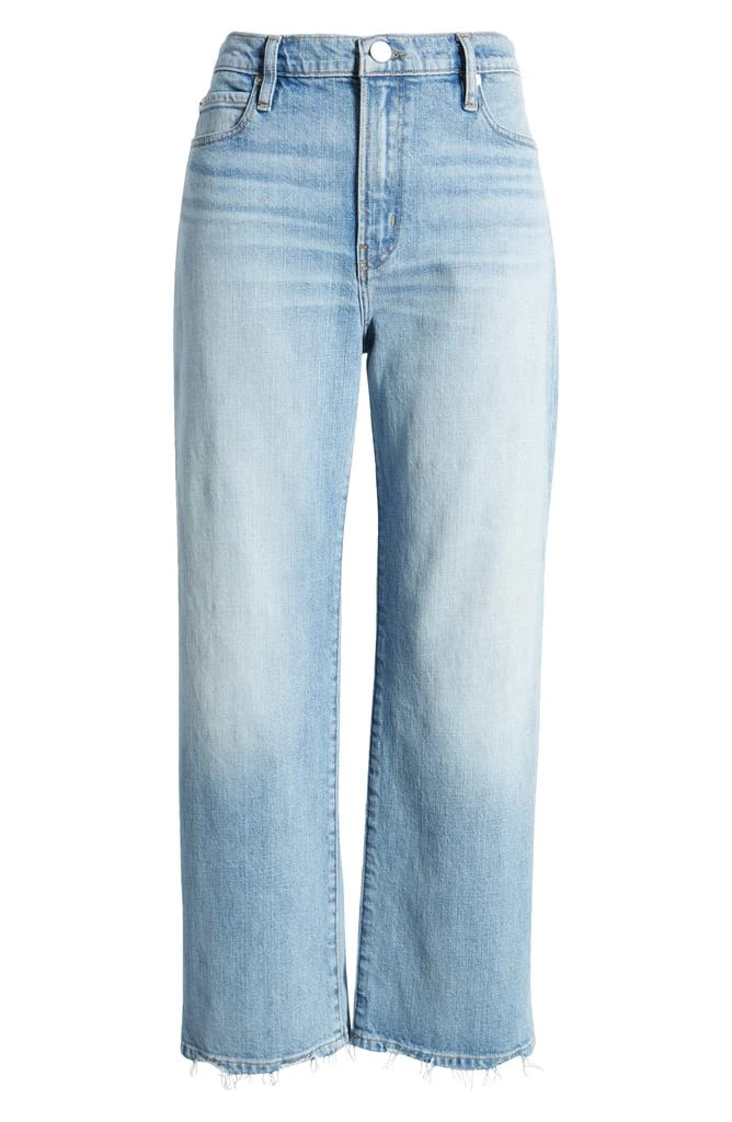 FRAME Le Jane Fray Hem Ankle Wide Leg Jeans 5
