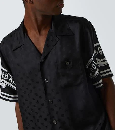 Dolce 
Gabbana Printed silk twill shirt 5