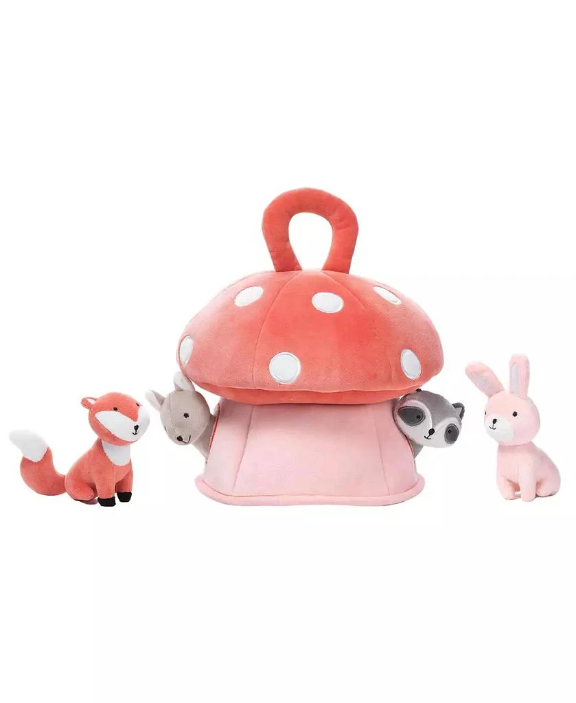 Lambs 
Ivy Interactive Plush Mushroom House with Stuffed Animal Toys 3