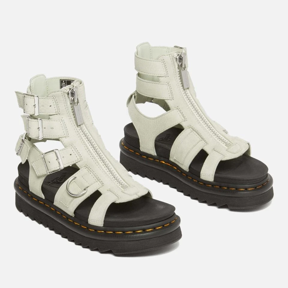 Dr. Martens DR. MARTENS WOMEN'S OLSON LEATHER GLADIATOR SANDALS 3