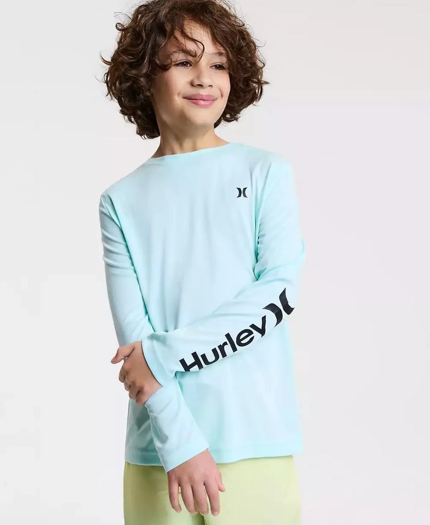Hurley Big Boys Icon UPF 50+ Long-Sleeve T-Shirt 4