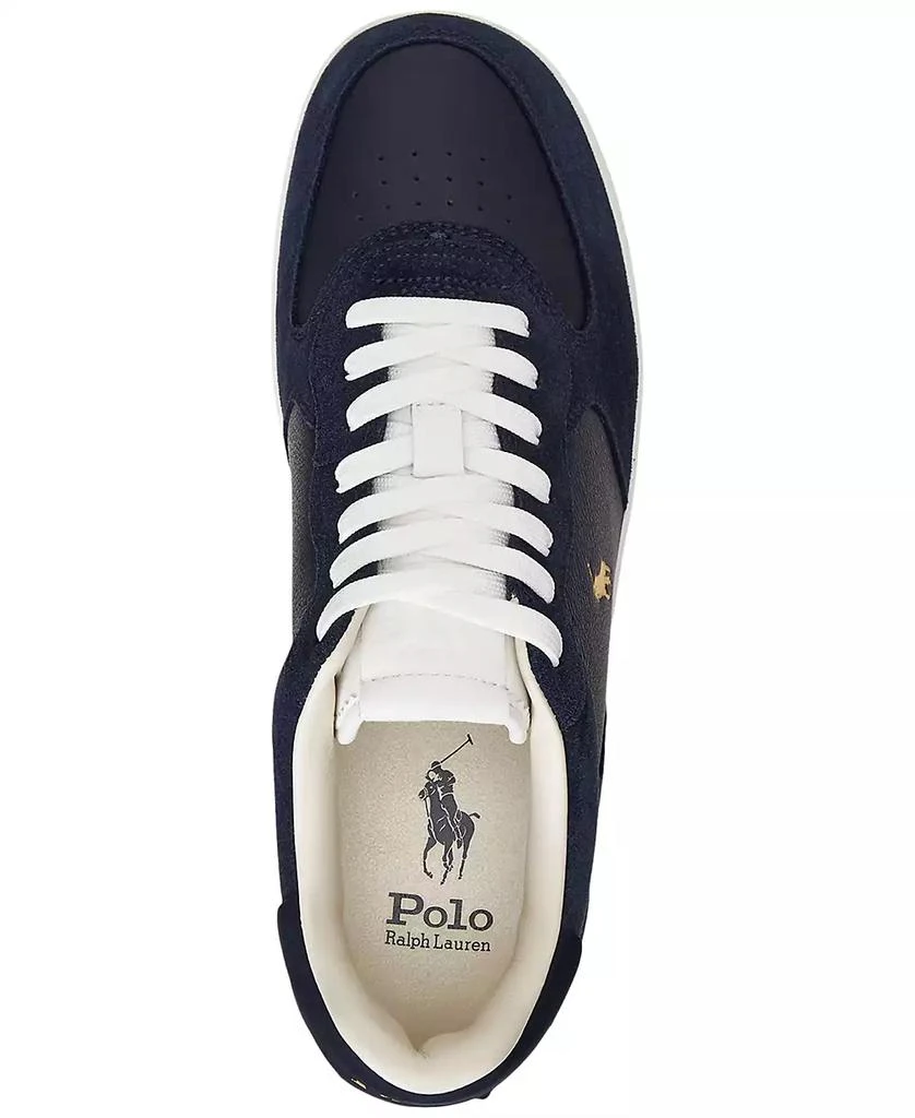 Ralph Lauren Men's Masters Court Leather & Suede Sneakers 3