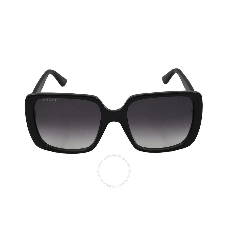 Gucci Grey Gradient Square Ladies Sunglasses GG0632S 001 56 1