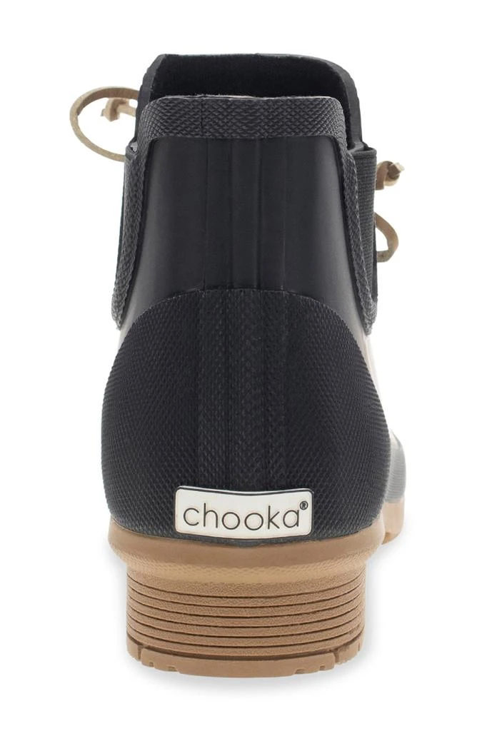 Chooka Downtown Tie Ankle Waterproof Rain Boot 3