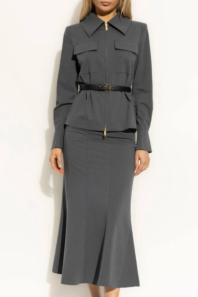 Self Portrait Self-Portrait Belted Midi Dress 2
